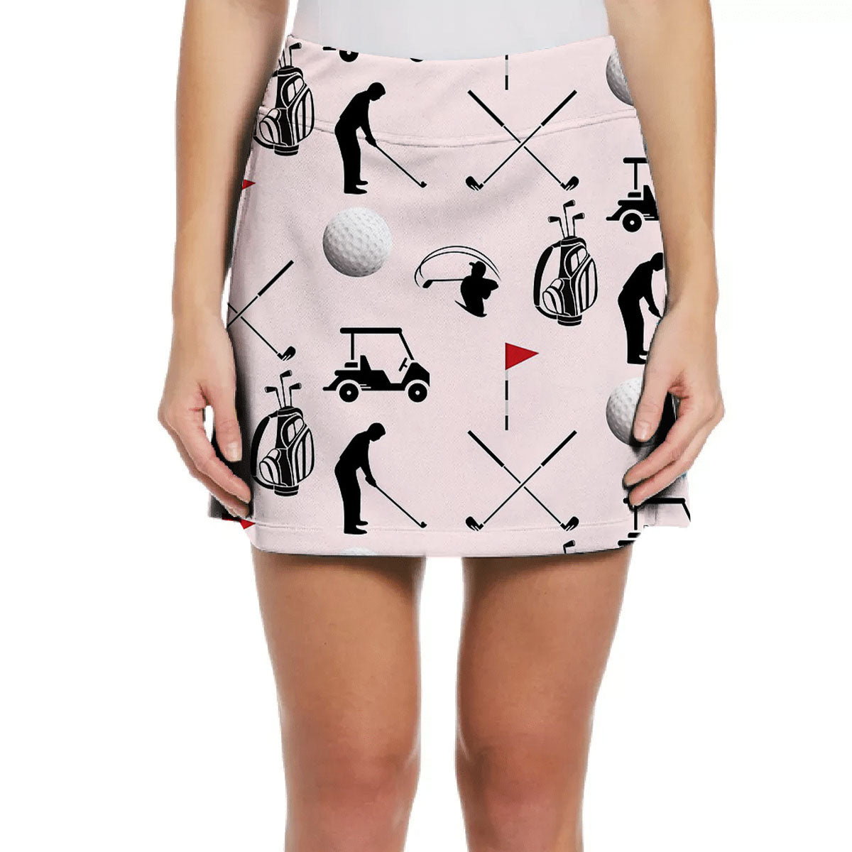 Women's Golf Graphic Skort（Leggings not included） cozypantsus