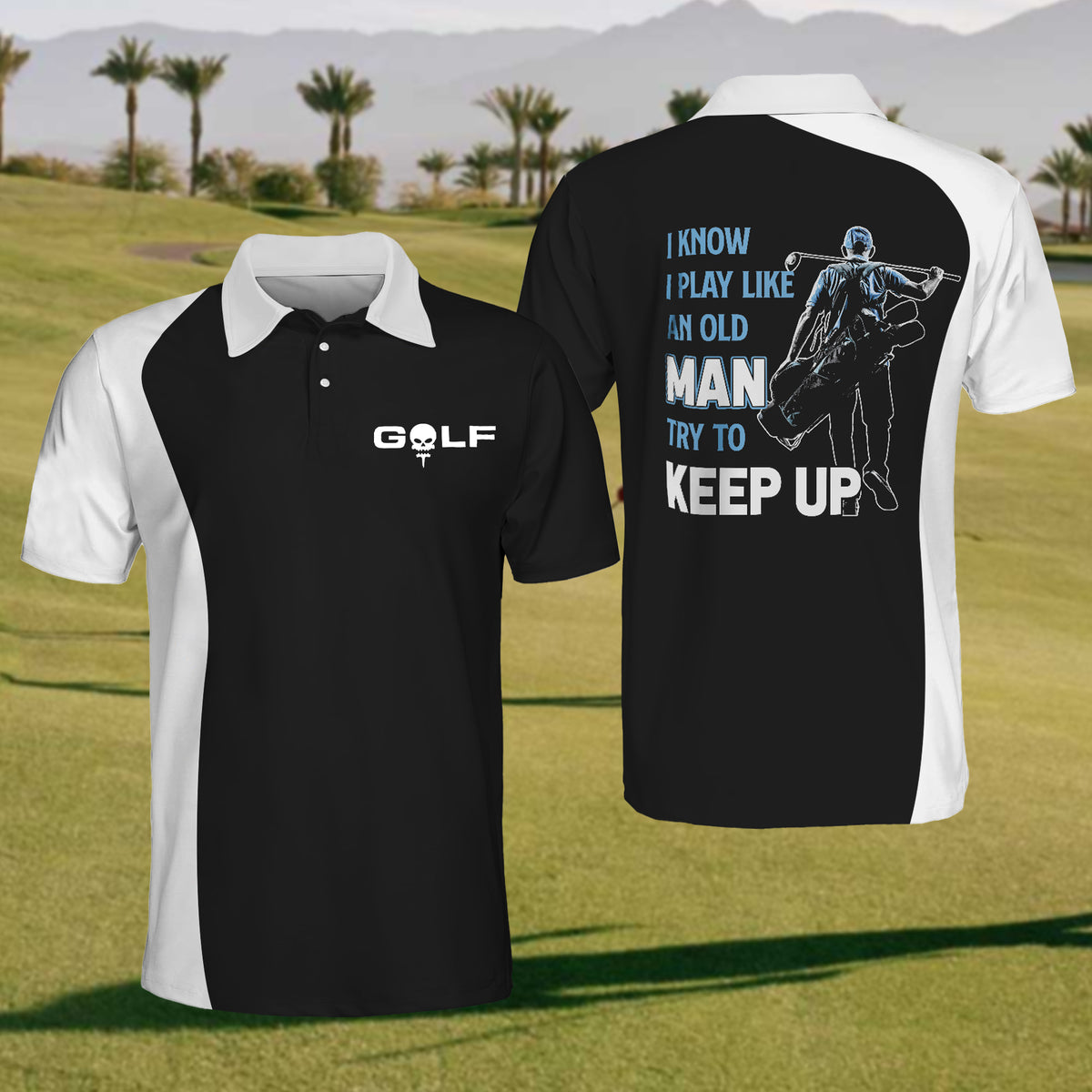 My Retirement Plan Is On Course Golf Polo Shirt GM0195
